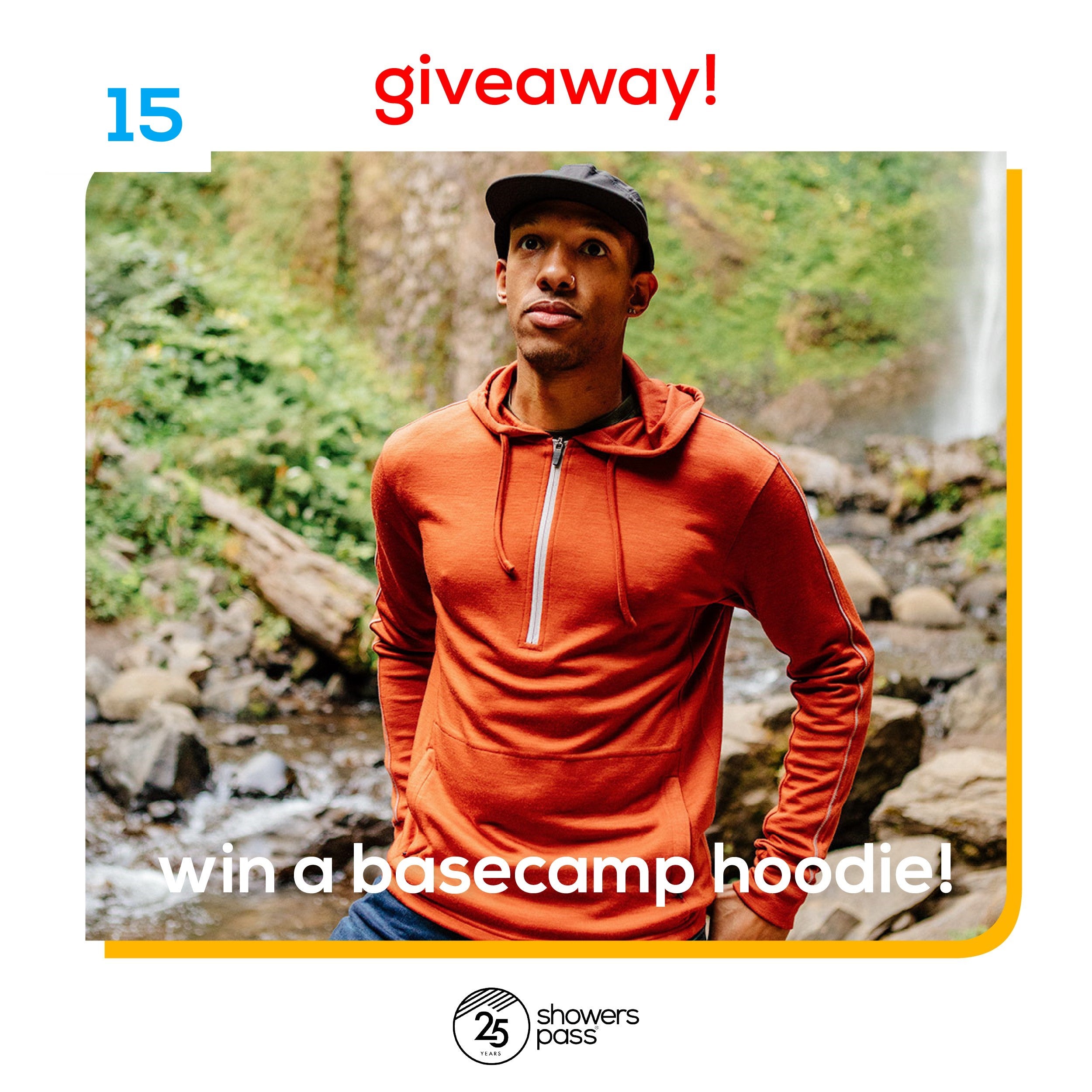 Win a basecamp hoodie!