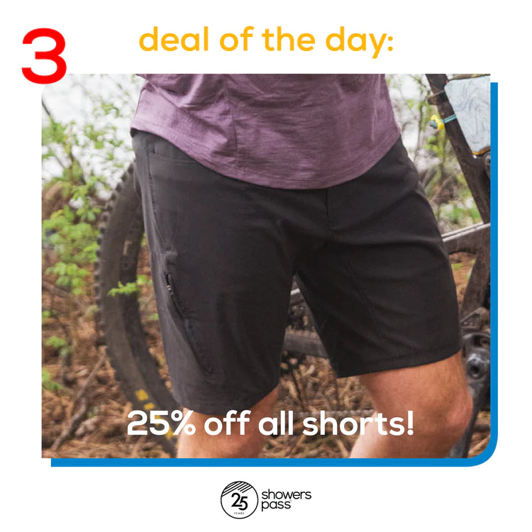 Shorts 25% Off - Today Only!