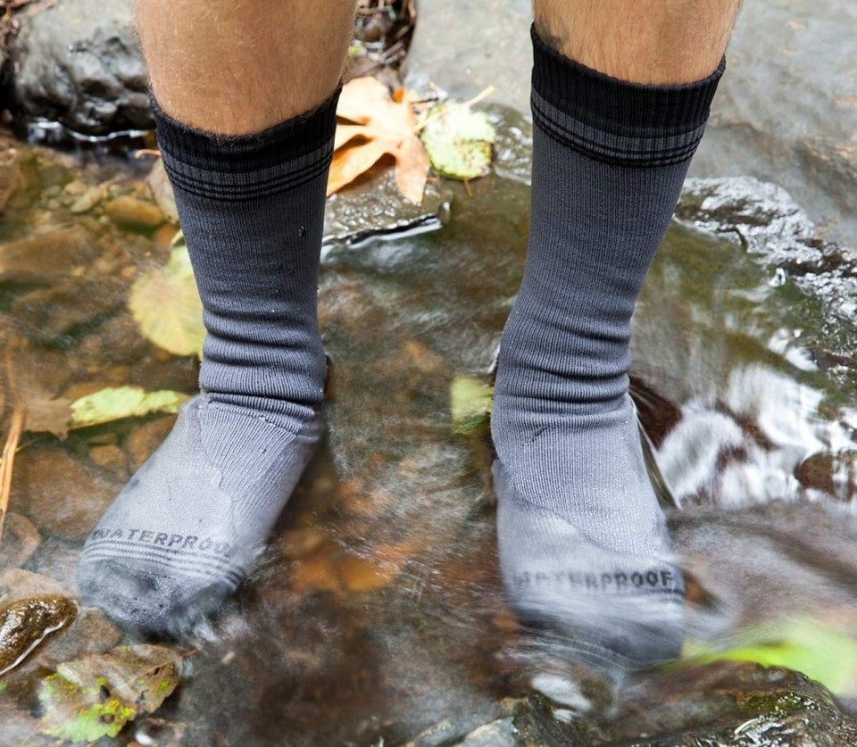 Crosspoint Waterproof Wool Crew Socks