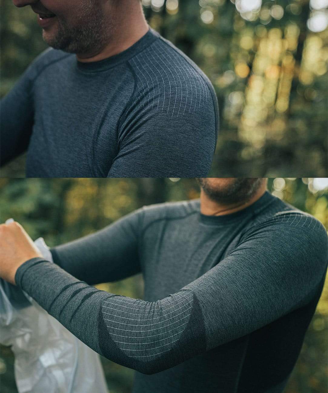 Men's Body-Mapped Long Sleeve Baselayer