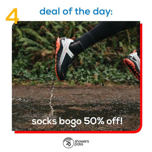 Socks: Buy 1 Get 1 50% Off!